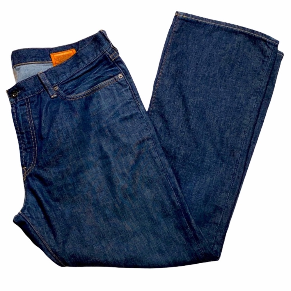 Gap 1969 Plus Dark Wash Boot Cut Denim Jeans 35/30